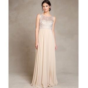 Jenny Yoo neutral bridesmaid dress